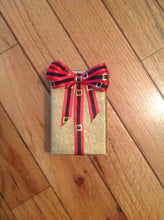 Load image into Gallery viewer, Santa Belt with Gold paper