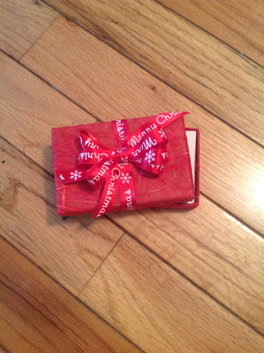 Joy of Christmas style red with Fibers